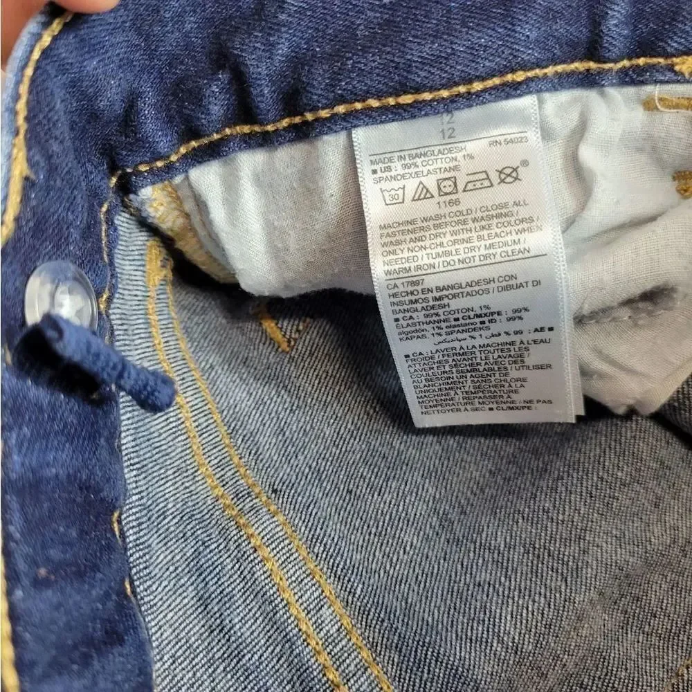 Old Navy skinny capri 12
